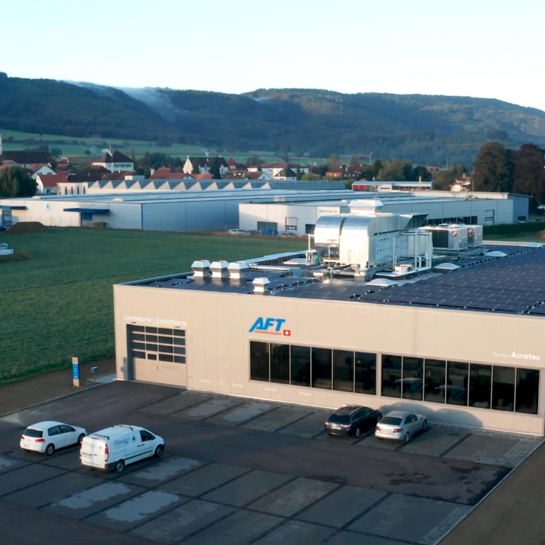 AFT construit un nouveau centre de production à Courgenay en Suisse